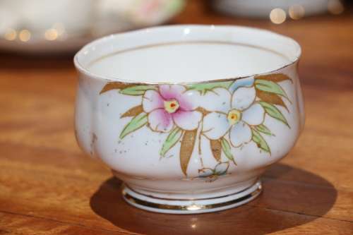 Vintage Royal Albert Porcelain Sugar Bowl