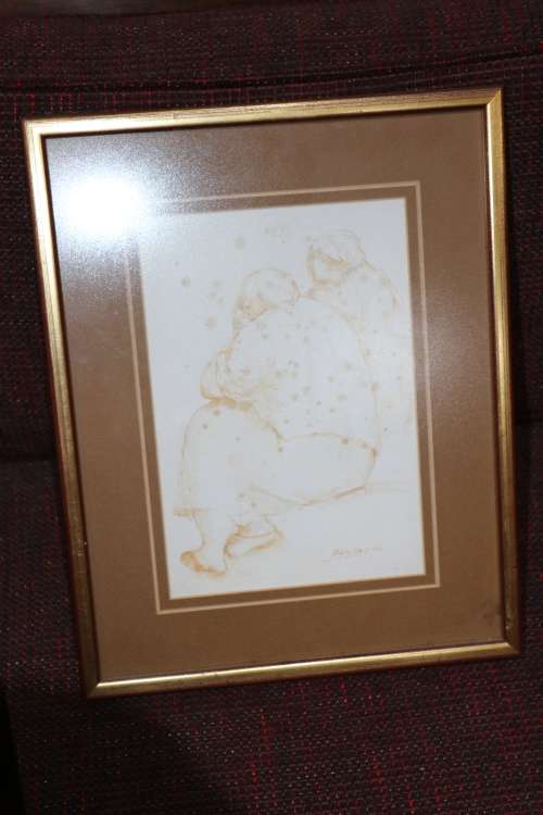 Amos Langdown Watercolour Art Painting