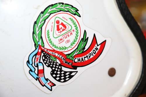 Beautiful Vintage Kids Helmet - Made In Spain