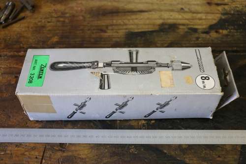 Vintage 8mm Hand Drill