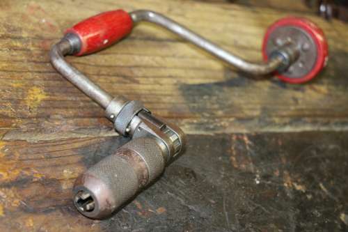 Vintage Hand Brace  Drill