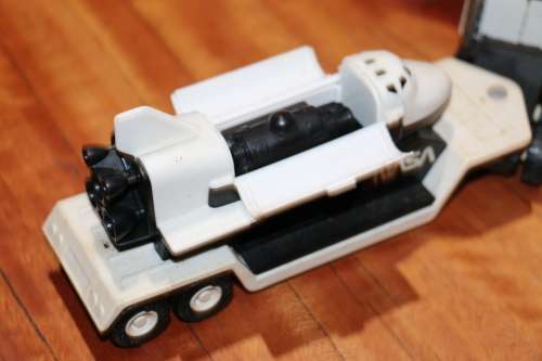 Buddy L Made in Japan Tin Toys - NASA Space Shuttle Set