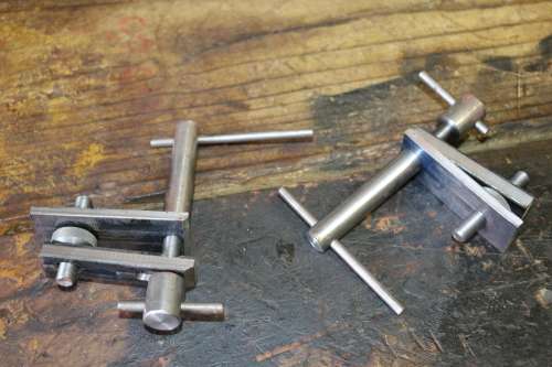 Vintage Set of Steel Clamps