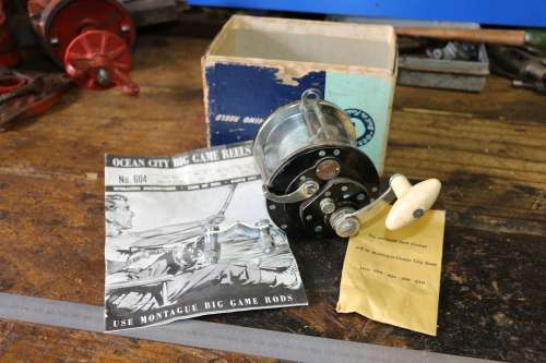 Vintage Ocean City No.604 Fishing Reels