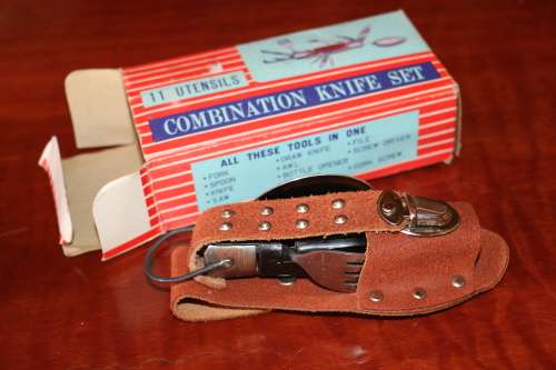 Beautiful Vintage Combination Knife Set