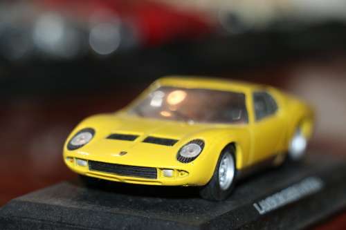 Collectors Die Cast Model - Lamborghini Miura