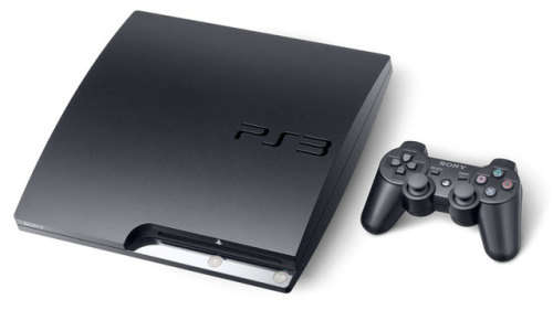 PS3 Slim 500GB  with 1 Controller and 1 Game (Excellent condition)