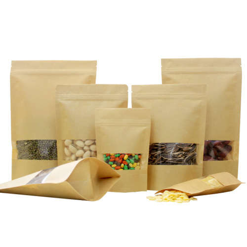 250g Kraft Paper Ziplock Bag
