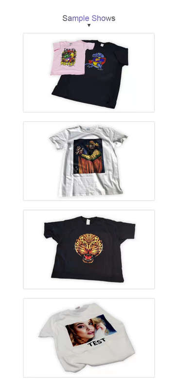 DTG A4 Size T-shirt Printer