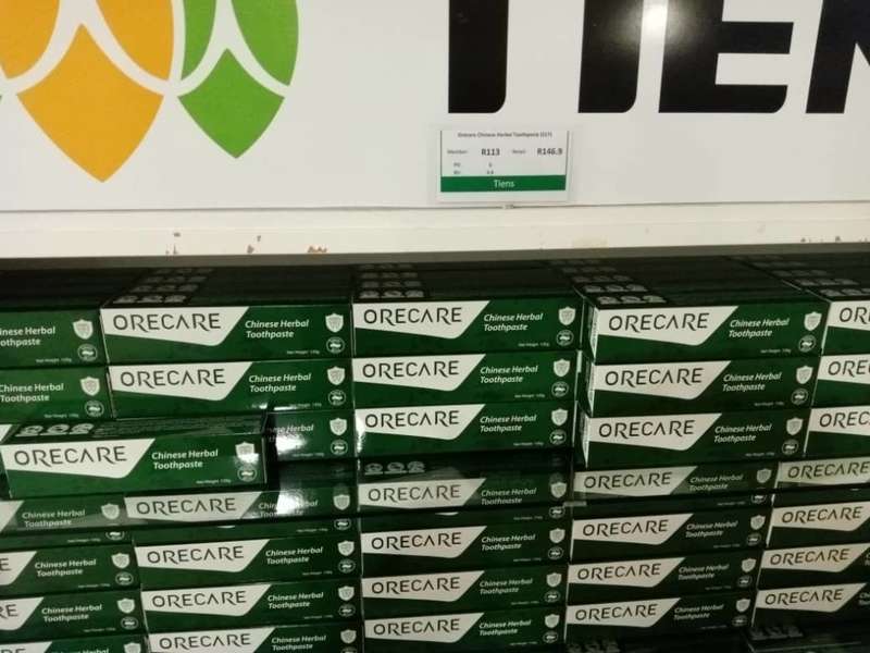 ORECARE CHINESE HERBAL TOOTHPASTE