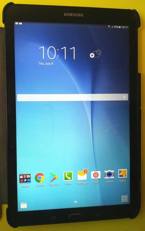 Samsung Galaxy Tab E (SM-T561) 9.6` 8GB Tablet with WiFi and 3G