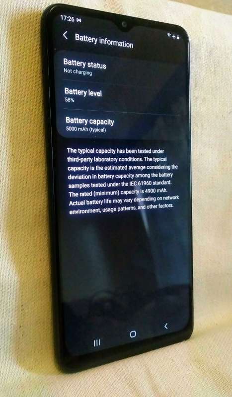 Samsung Galaxy A12 (64GB Storage) dual sim Smart phone, Barely used.