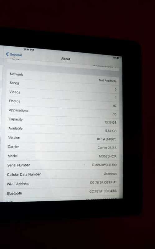 Apple iPad 4th generation 16gb Wifi/4g