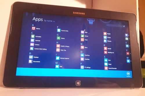 Samsung Ativ Tab GT-P8510, Windows 8.1RT, 2gb Ram, 32gb storage, 10.1 inch Tablet