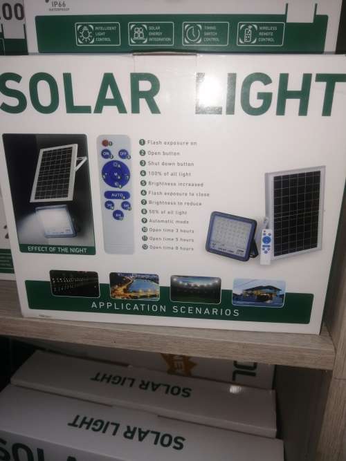 600w Solar fload light