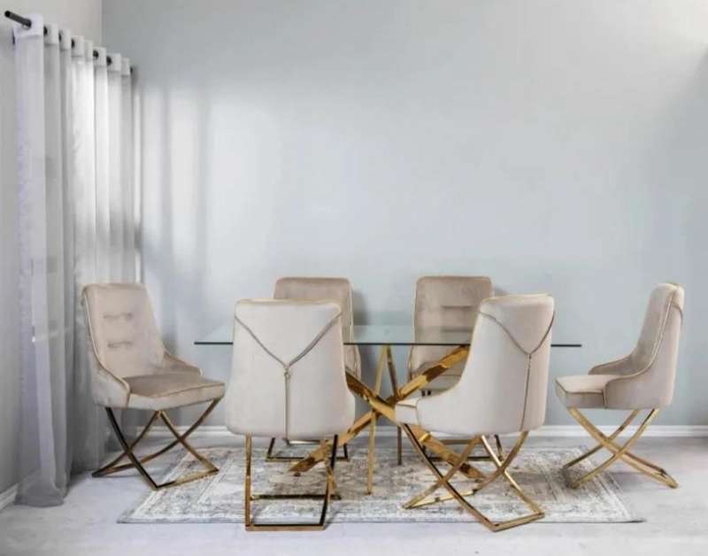 Giselle dinning chair beige
