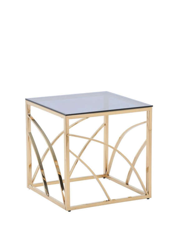 Lux gold side table
