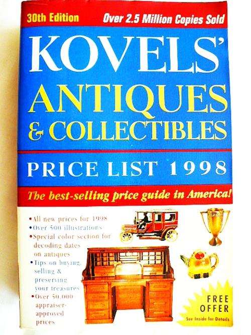 KOVELS' ANTIQUES AND COLLECTIBLES 882 PAGES!