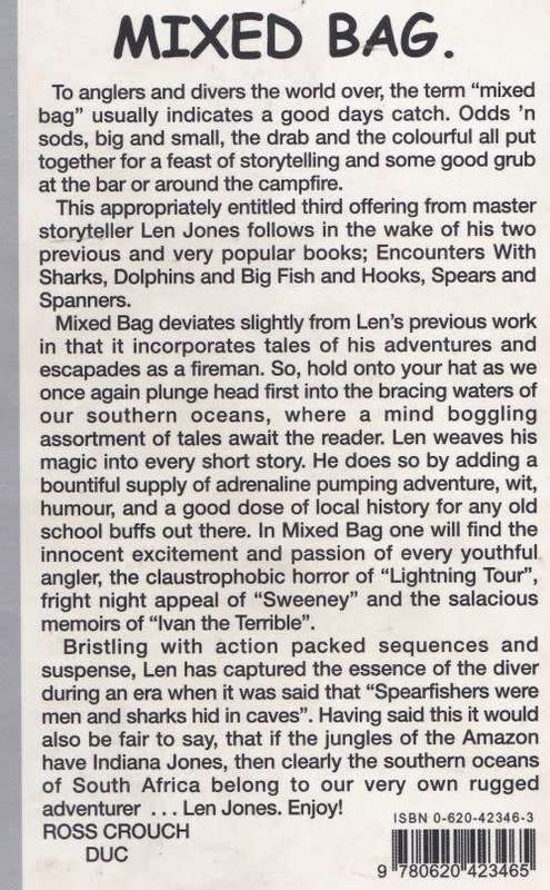 MIXED BAG: SHORT STORIES OF SPEARFISHING, ANGLING & MORE by Len Jones
