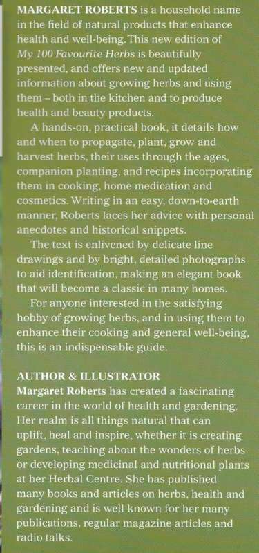 MY 100 FAVOURITE HERBS by Margaret Roberts