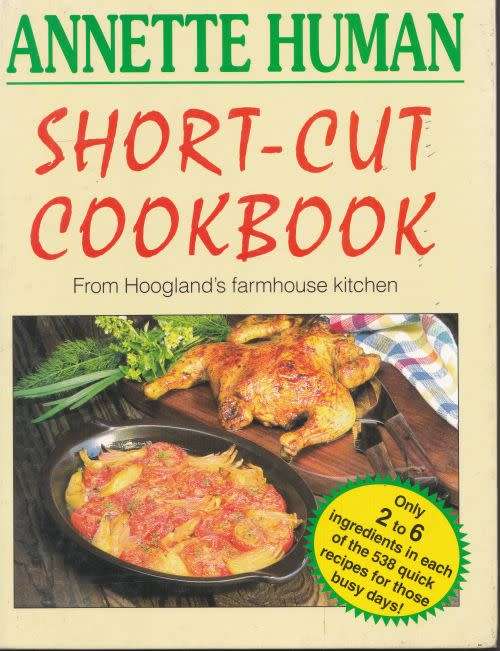 SHORT-CUT COOKBOOK by Annette Human