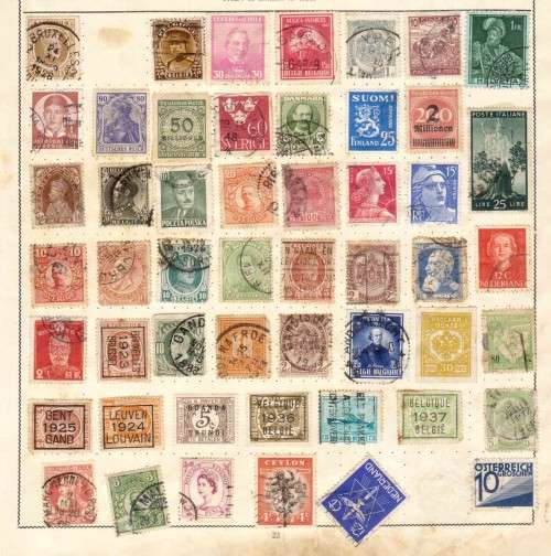 WORLD STAMPS - WS7 (10 Pages)