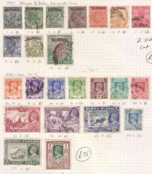 BURMA (2 Pages)