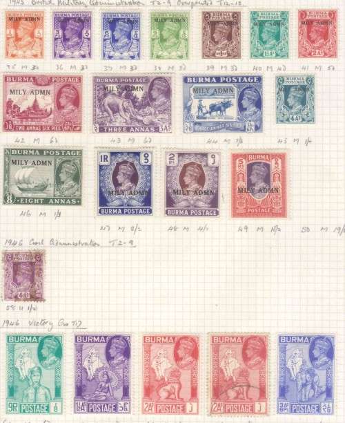BURMA (2 Pages)