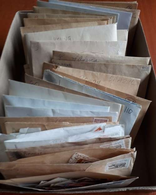 WORLD IN ENVELOPES
