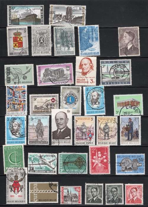 BELGIUM and COLONIES (5 Pages)