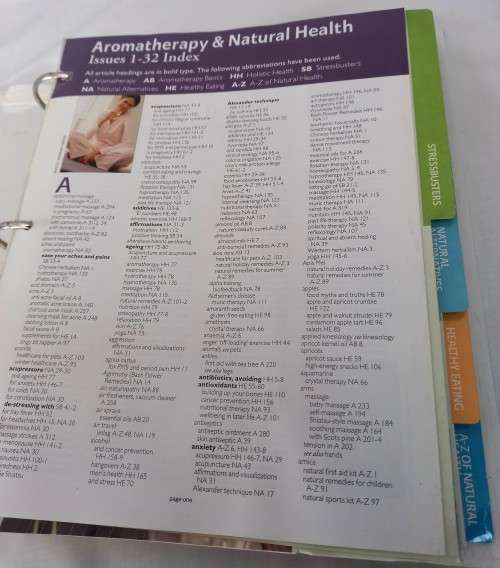 AROMATHERAPY and NATURAL HEALTH SERIES