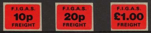 FALKLAND ISLANDS (Freight labels)