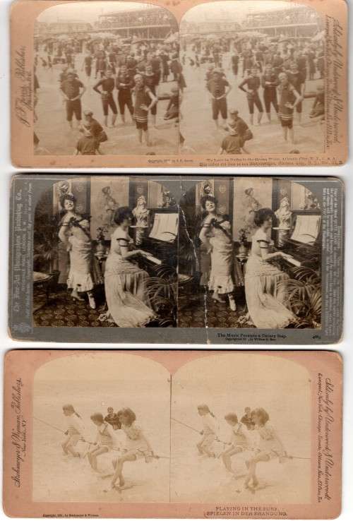 ANTIQUE PHOTOS (X 3)