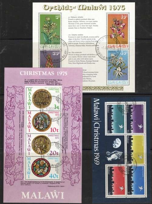 MALAWI (8 Miniature sheets)