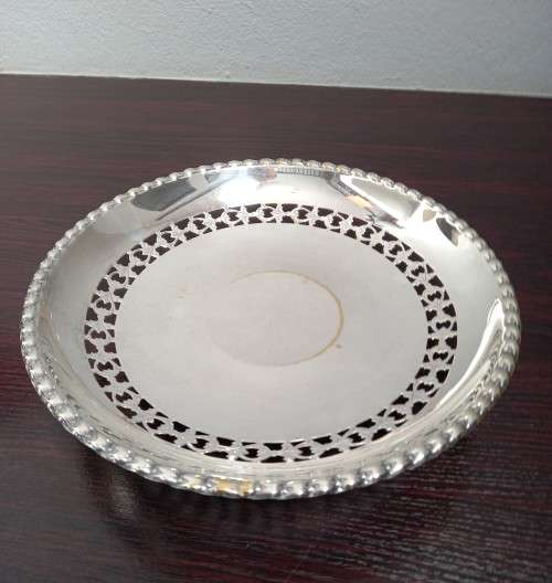 SILVER FRUIT BOWL