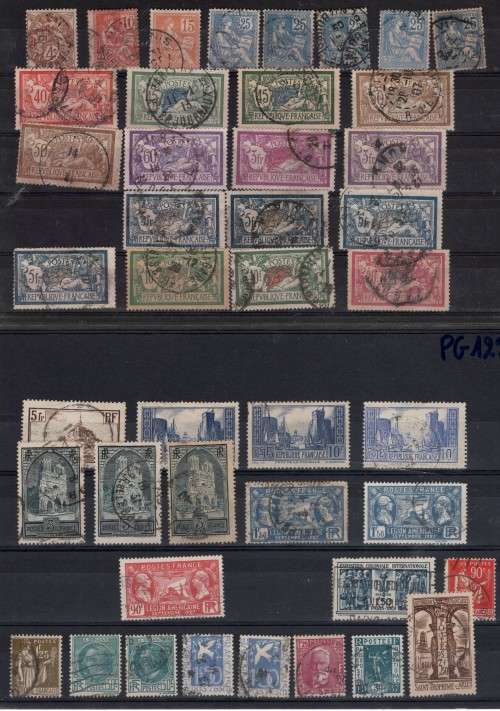FRANCE - 2 Stock cards