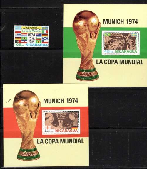 NICARAGUA (1974 FOOTBALL)
