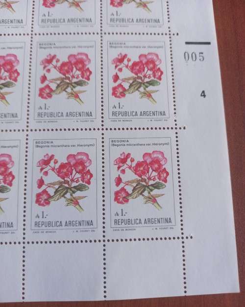 ARGENTINA (1985 Flowers)