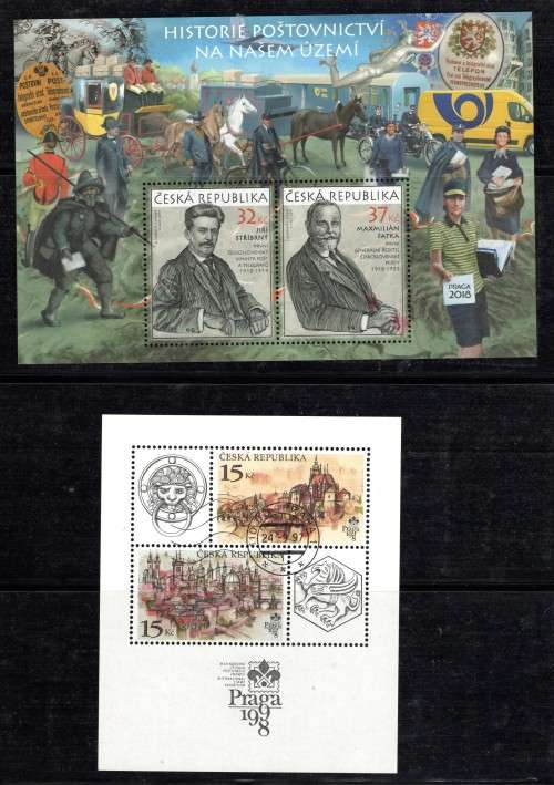 CZECHOSLOVAKIA (6 SHEETLETS)
