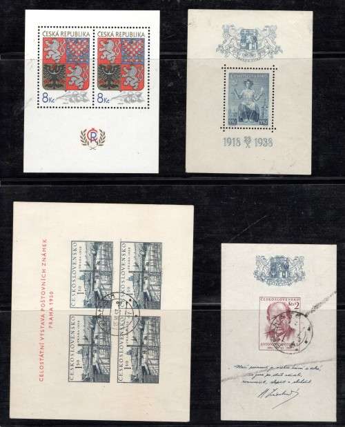 CZECHOSLOVAKIA (6 SHEETLETS)