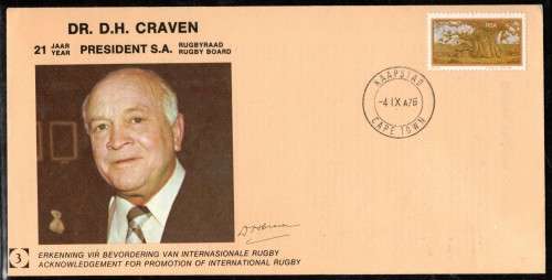 SOUTH AFRICA (1976 All Blacks Tour) x 4 Covers