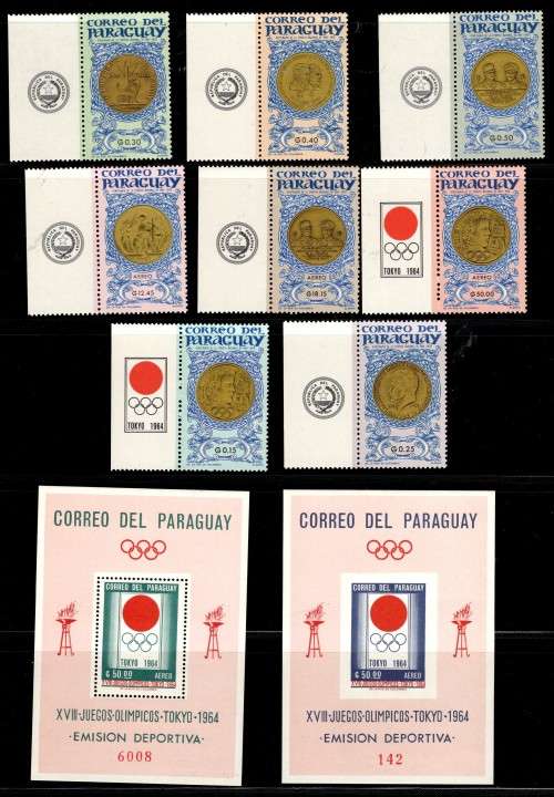 PARAGUAY (1964 Tokyo Olympics)