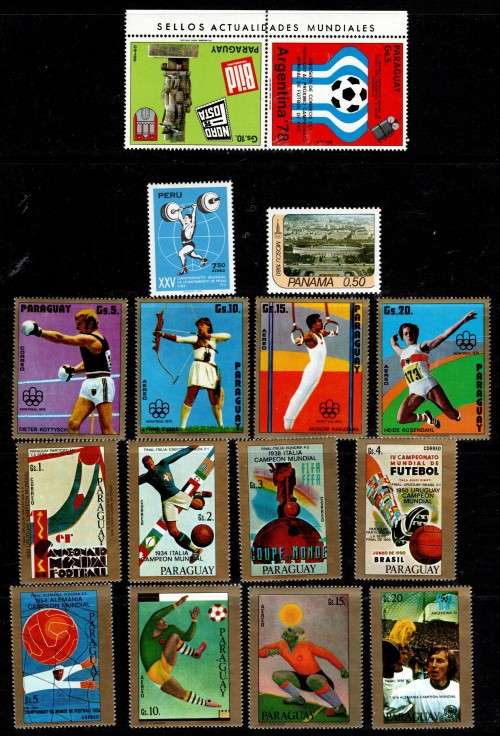 PARAGUAY (Sports) x 3 Pages