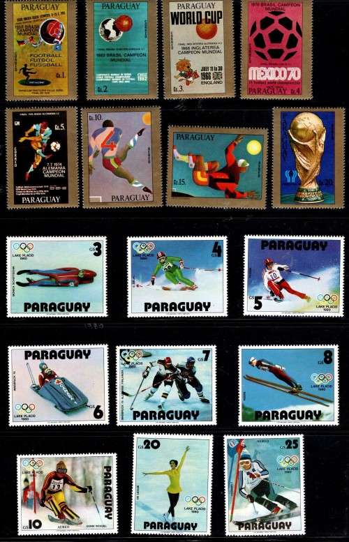 PARAGUAY (Sports) x 3 Pages