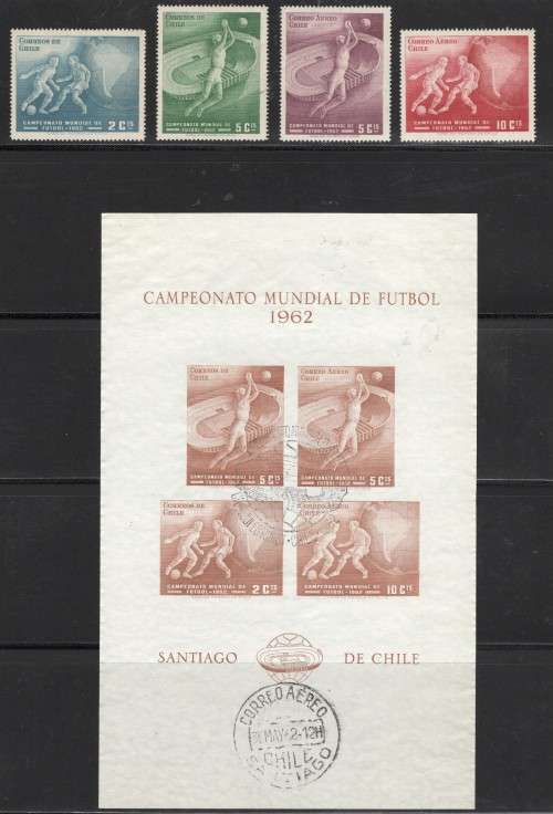 CHILE - WORLD FOOTBALL CHAMPIONSHIPS