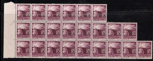 ITALY (Mint Blocks)