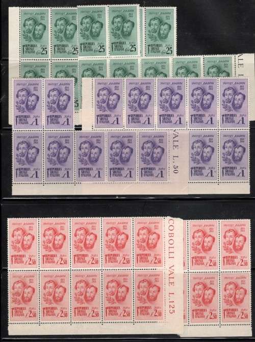 ITALY (Mint Blocks)