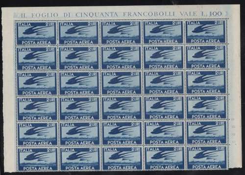 ITALY (Mint Blocks)