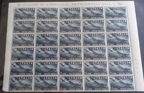 ITALY (Mint Blocks)