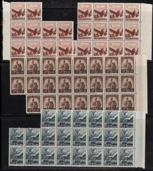 ITALY (Mint Blocks)
